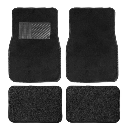 4pcs /Set Universal Car Foot Mats PVC Flocking Pads