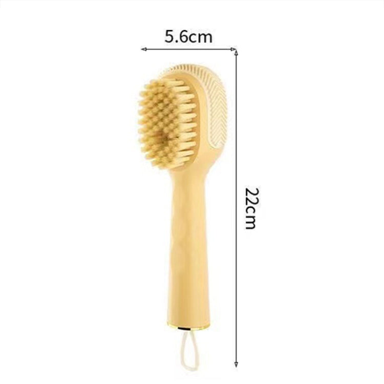Multifunctional Liquid-filled Shoe Brush Household Cleaning Soft-bristled Laundry Brush