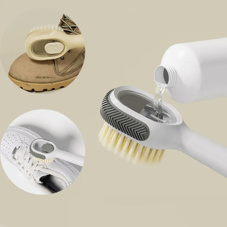 Multifunctional Liquid-filled Shoe Brush Household Cleaning Soft-bristled Laundry Brush