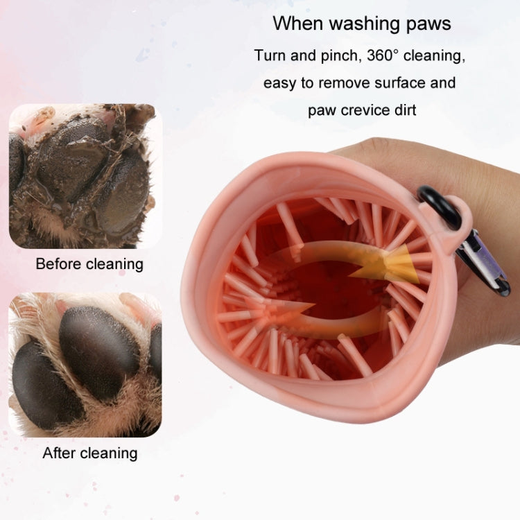 Histotree Pet Foot Washing Cup Multifunctional Dog Paw Cleaning Brush