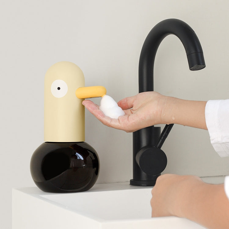 Cute Duck Automatic Foam Soap Dispenser Rechargeable Touchless Hand Washing Machine For Bathroom Kitchen