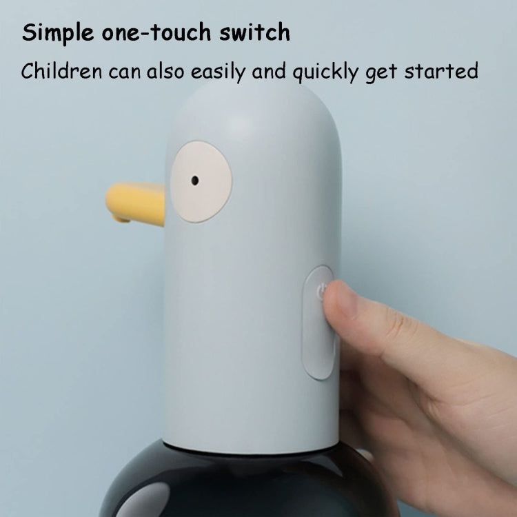 Cute Duck Automatic Foam Soap Dispenser Rechargeable Touchless Hand Washing Machine For Bathroom Kitchen