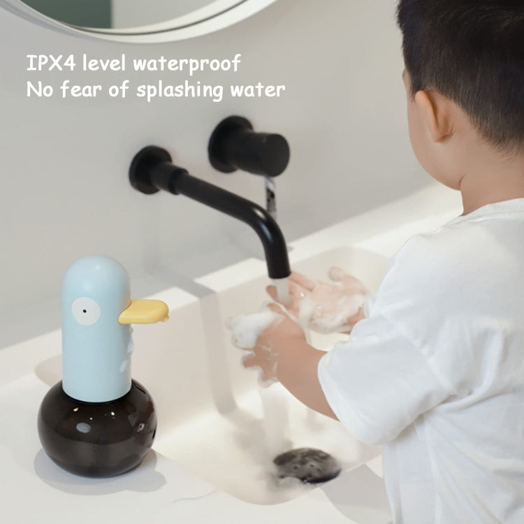 Cute Duck Automatic Foam Soap Dispenser Rechargeable Touchless Hand Washing Machine For Bathroom Kitchen
