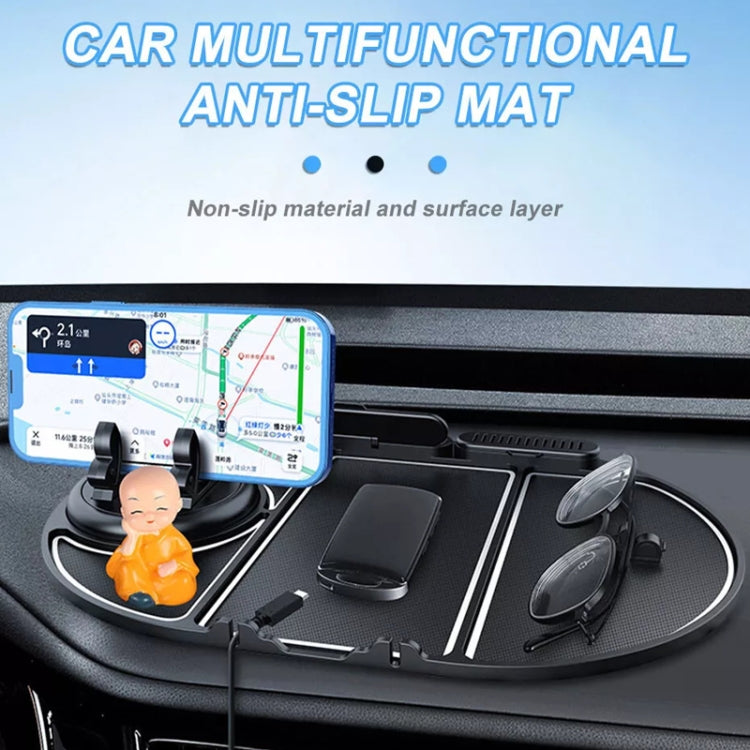 Car Phone Holder Center Console Silicone Anti-skid Pad