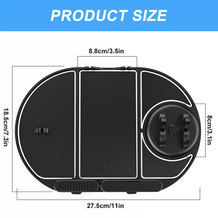 Car Phone Holder Center Console Silicone Anti-skid Pad