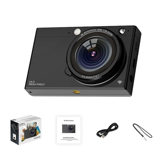 High-Definition CCD Digital Camera 64 Million WiFi Card Camera