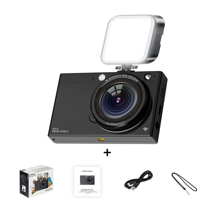 High-Definition CCD Digital Camera 64 Million WiFi Card Camera