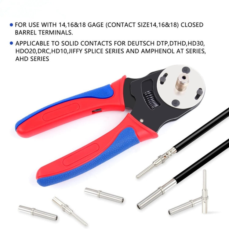 DTM Crimping Pliers Automotive Connector Terminal Crimping Tool