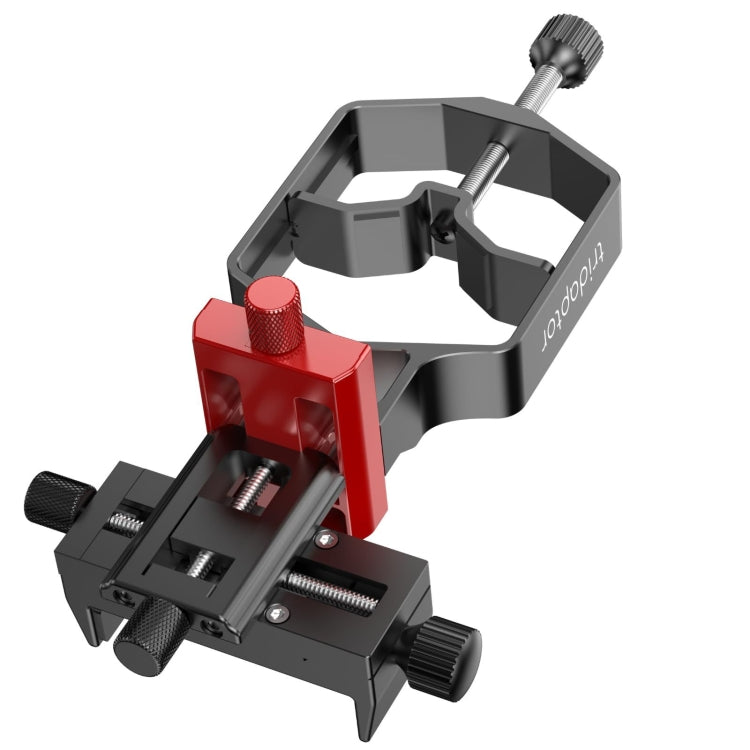 Tridaptor Digiscoping Adapter 3-Axis Telescope Phone Mount For Binocular Monocular Microscope