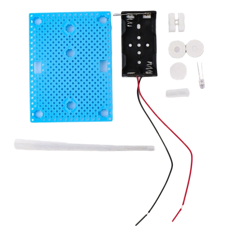 Colorful Fiber Optic Light Children Handmade Science Fun Invention DIY Assembly Model Material Kit