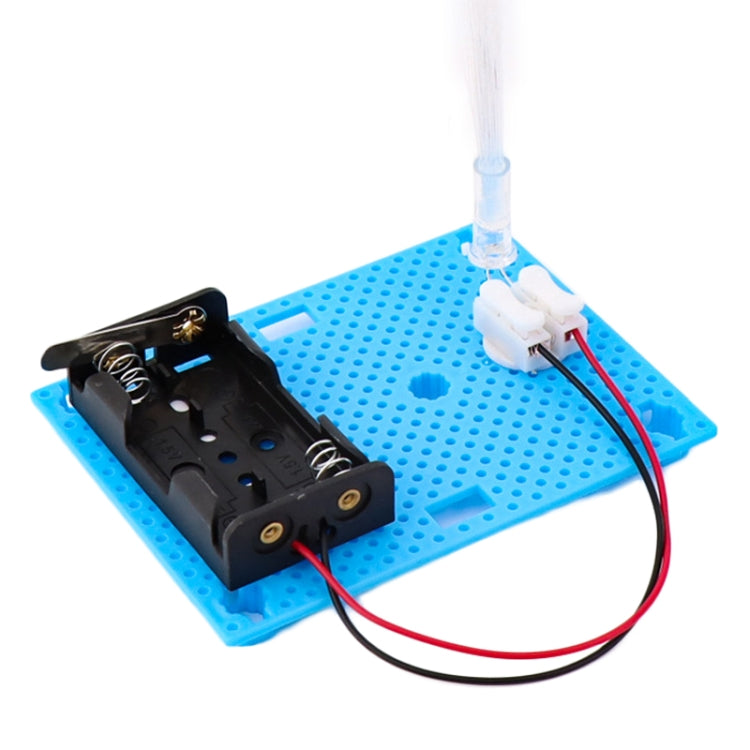 Colorful Fiber Optic Light Children Handmade Science Fun Invention DIY Assembly Model Material Kit