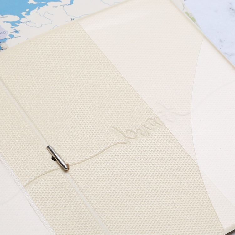 3D Map Passport Cover Travel Abroad Pass Ticket Holder