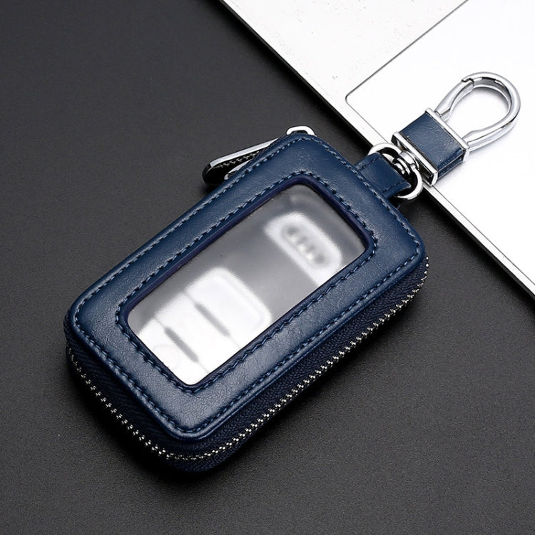 Car Remote Control Universal Visible Zipper Key Case