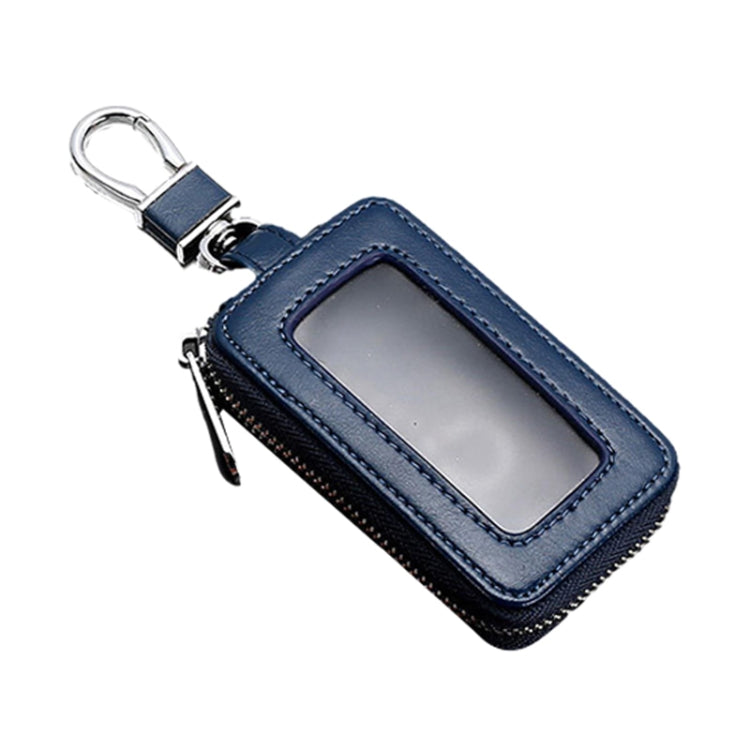 Car Remote Control Universal Visible Zipper Key Case