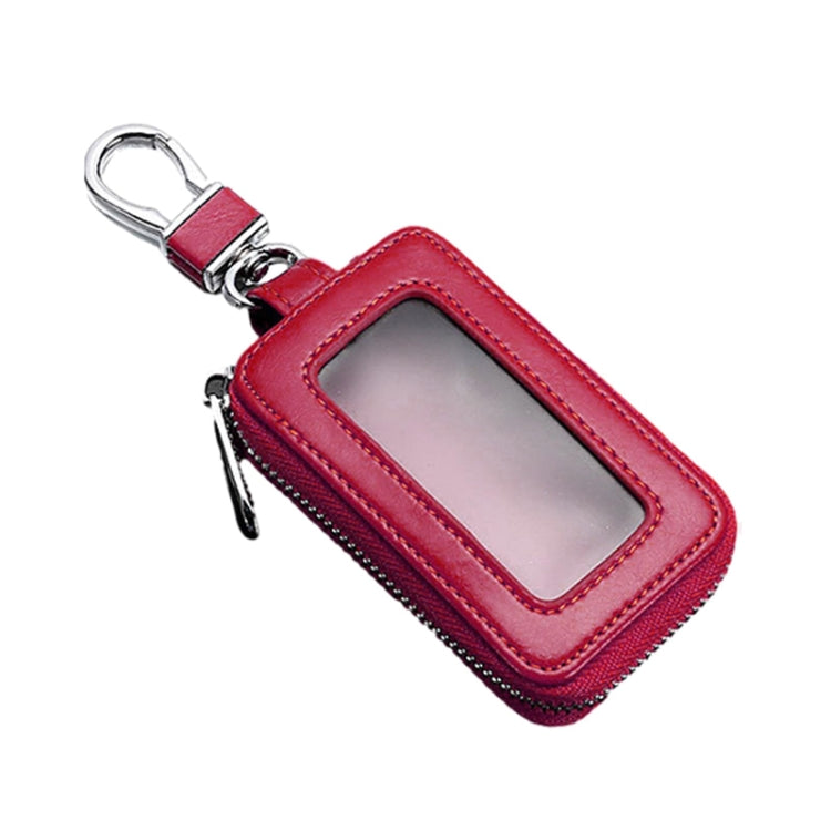Car Remote Control Universal Visible Zipper Key Case