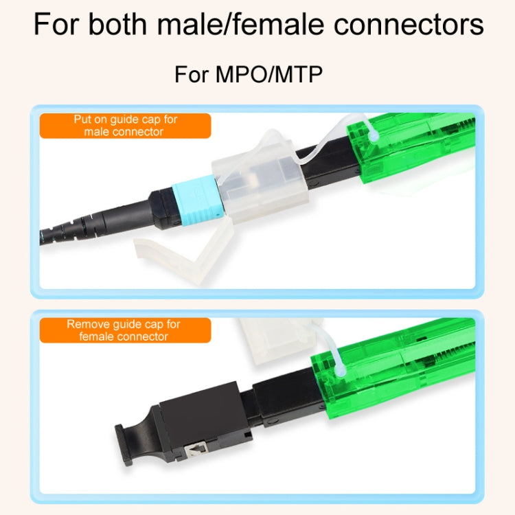 For MPO / MTP Fiber Optic Cleaning Pen Optical Module Ferrule Endface Cleaner