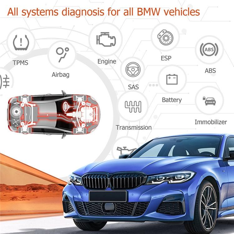 ANCEL BM700 Upgraded Version For BMW Full System Diagnostic OBDII Tester Maintenance And Resetting Repair Tools