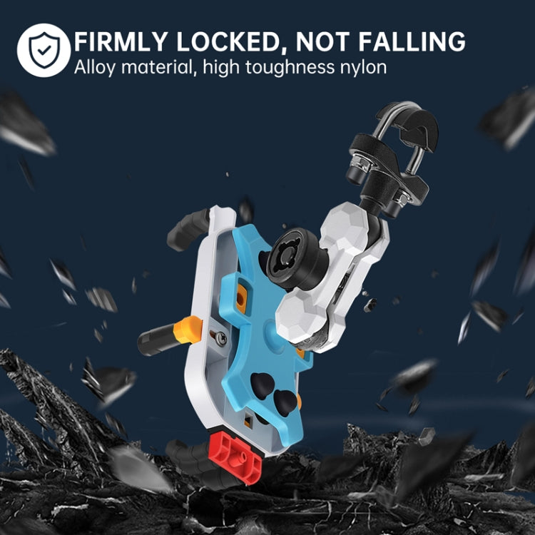 Colorful Motorcycle Shock-absorbing Navigation Mobile Phone Holder