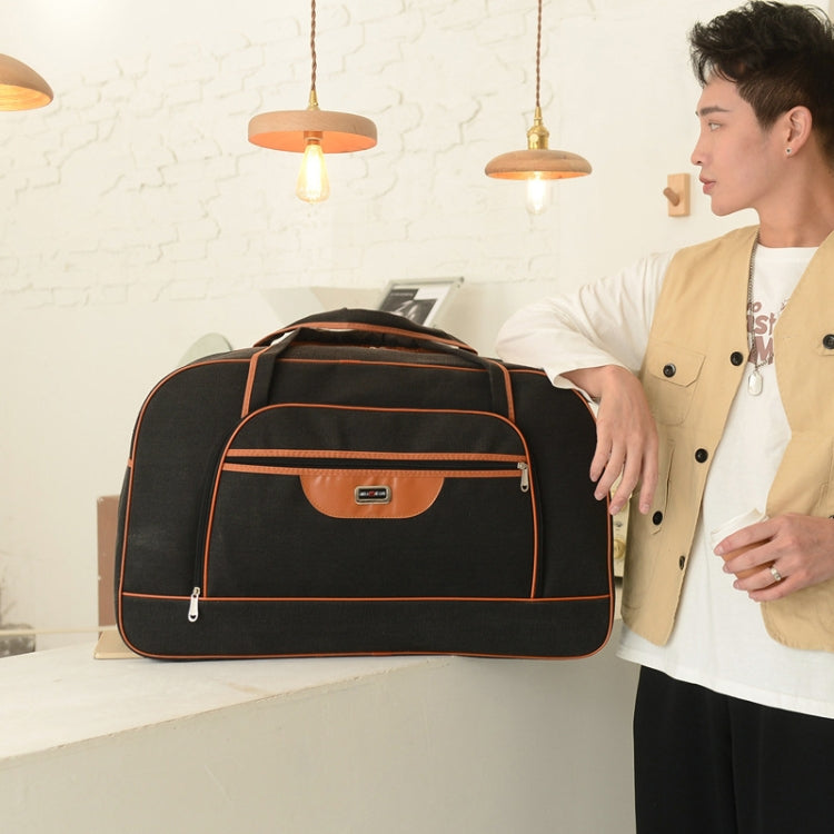 Large Capacity Travel Bag Men Short Trip Handheld Canvas Luggage Bag