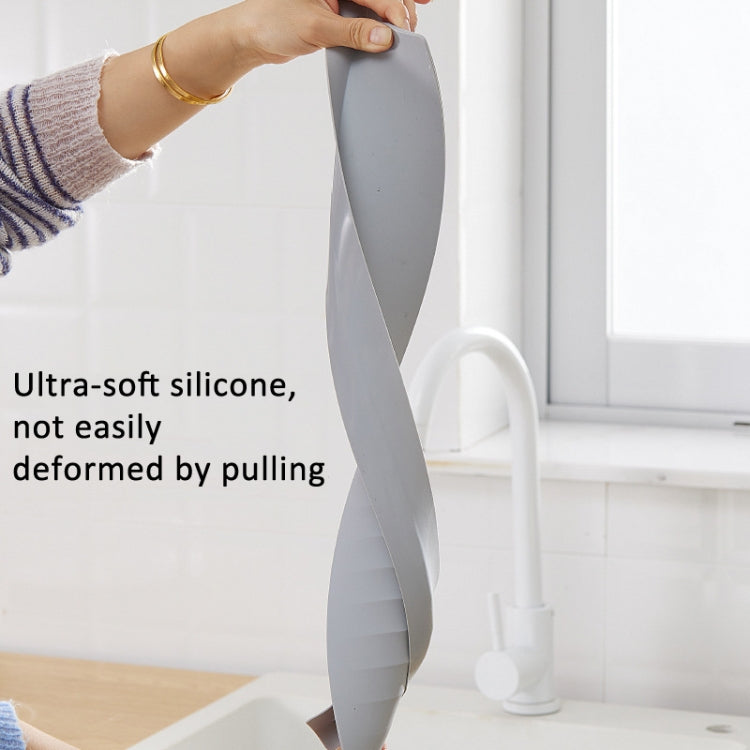 Silicone Kitchen Sink Splash Guard Countertop Water Blocking Splashback