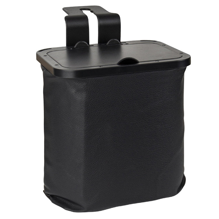 Car Rear Seat Foldable Large Capacity Hanging Waterproof Trash Can