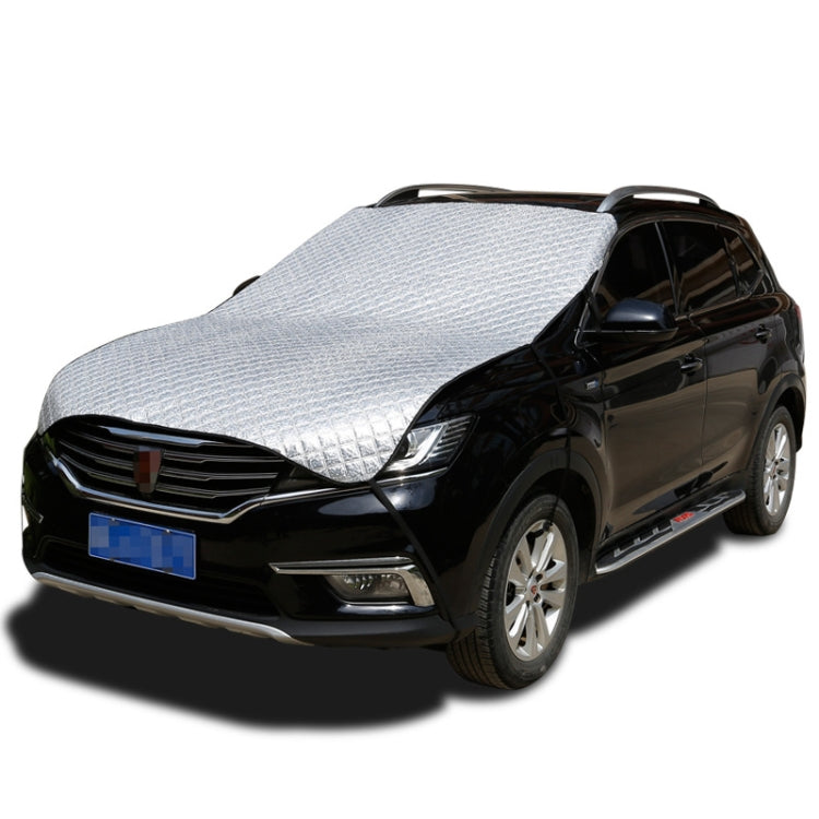 Car Front Windshield Cover Sun Shade Snow Shield Sunscreen Heat Insulation Frostproof Car Coat Half Cover