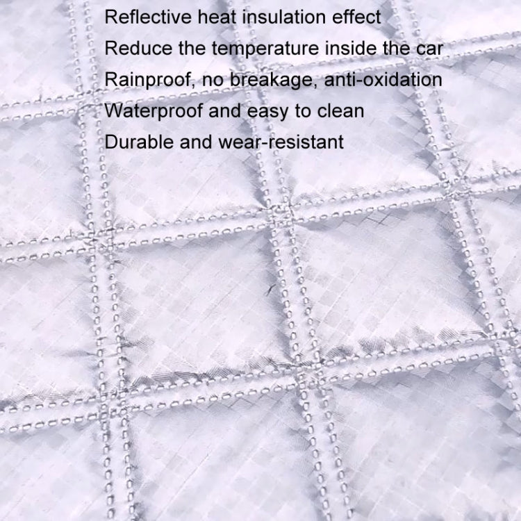 Car Front Windshield Cover Sun Shade Snow Shield Sunscreen Heat Insulation Frostproof Car Coat Half Cover