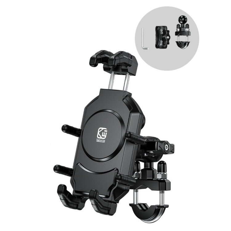 Kewig Motorcycle Octopus Holder Anti-Theft Motorcycle Cell Phone Mounts