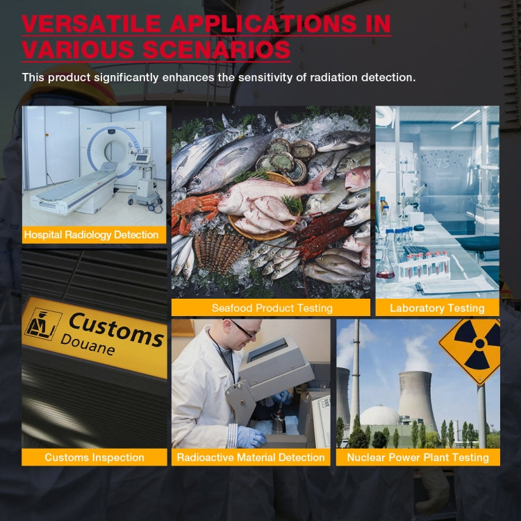 HABOTEST Nuclear Radiation Pollution Radioactive Marble Detector