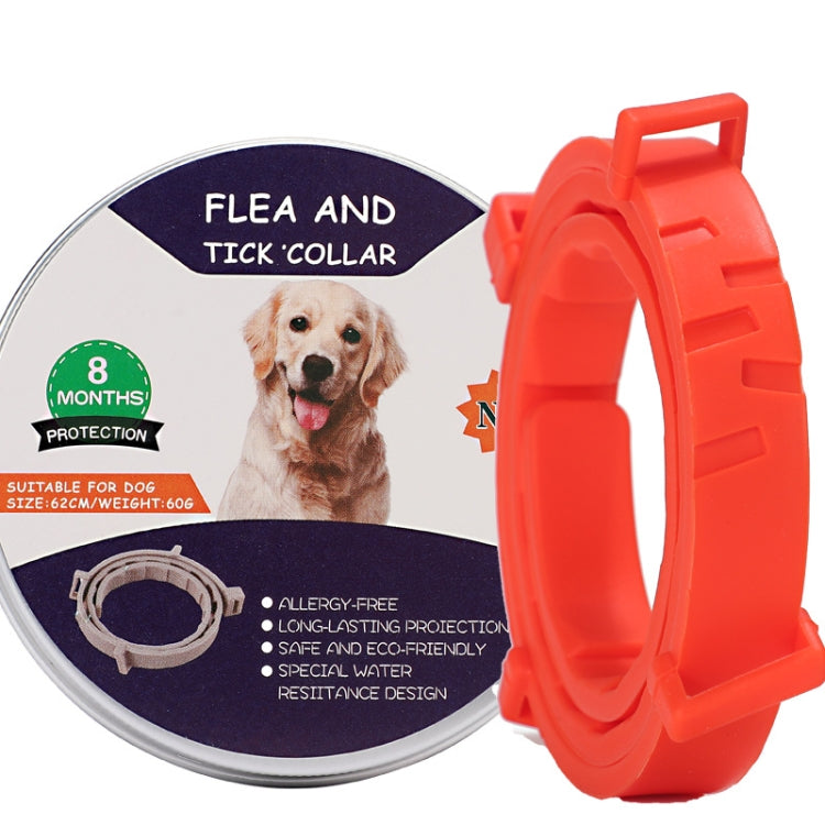 Flea and Tick Collar for Dogs Cats With Aluminum Case