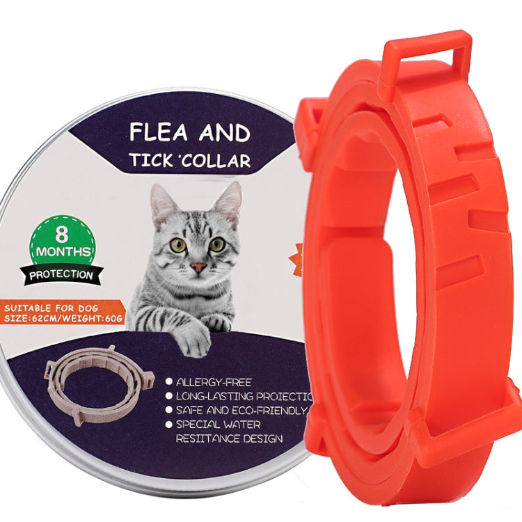 Flea and Tick Collar for Dogs Cats With Aluminum Case