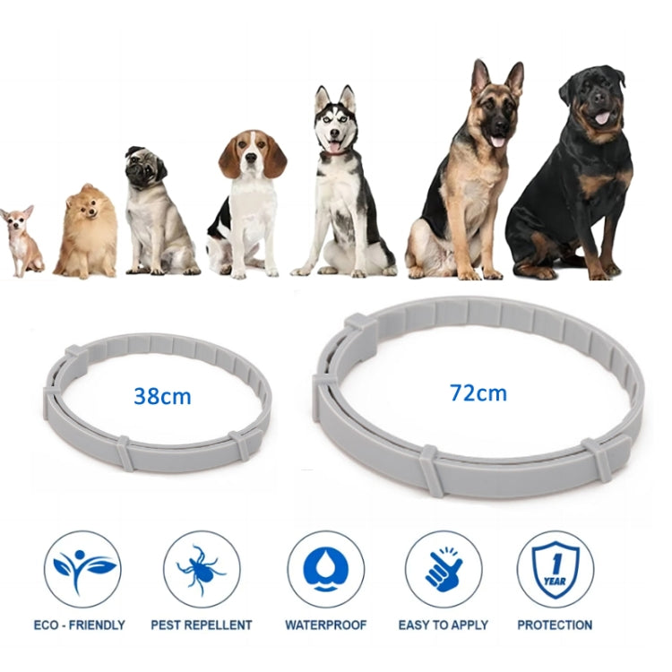 Flea and Tick Collar for Dogs Cats With Aluminum Case