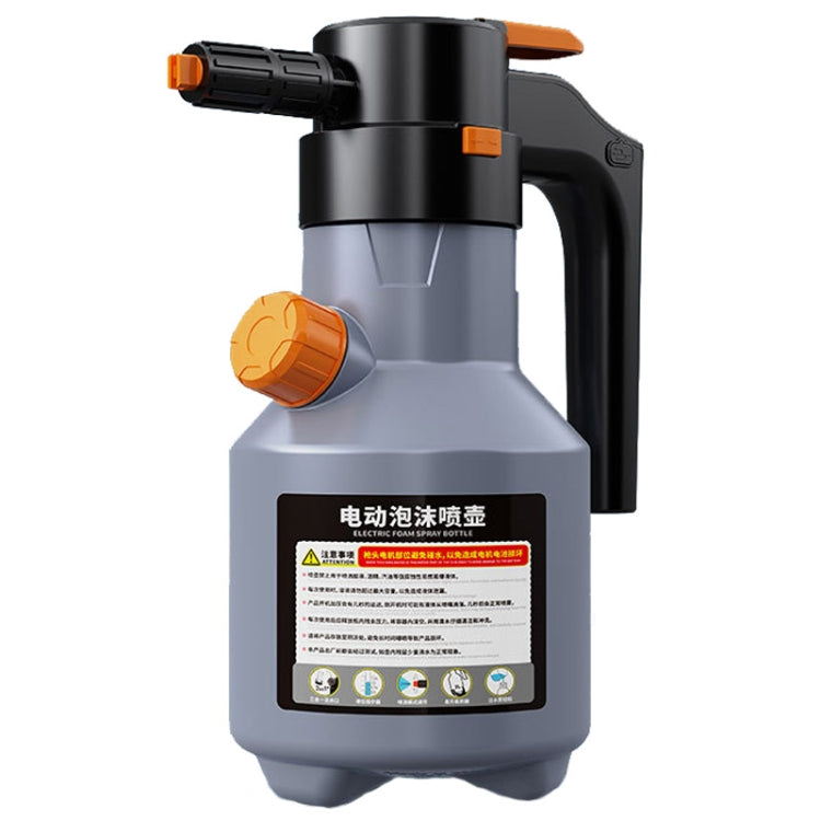 2L Car Wash Electric Foam Sprayer Rechargeable Pressurized PA Pot Electric Booster Sprayer