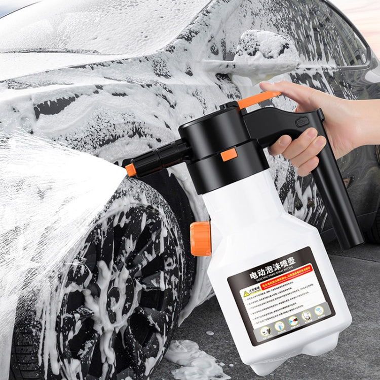 2L Car Wash Electric Foam Sprayer Rechargeable Pressurized PA Pot Electric Booster Sprayer
