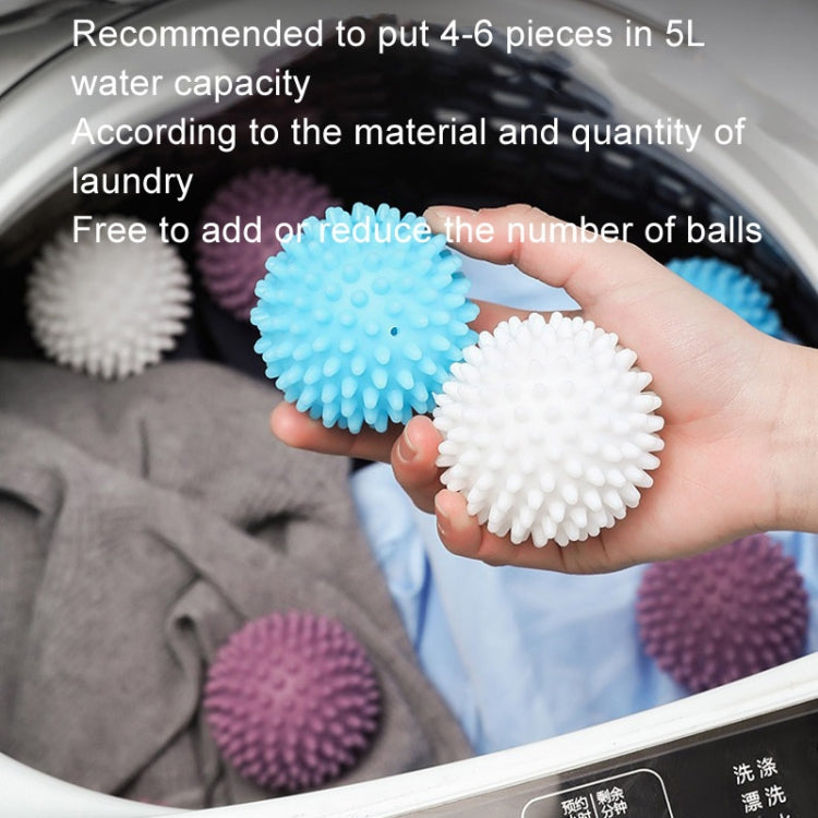2pcs Anti-fouling Anti-tangle Hair-absorbing Clothes Cleaning Balls Anti-static Knotting Hedgehog Wash Balls