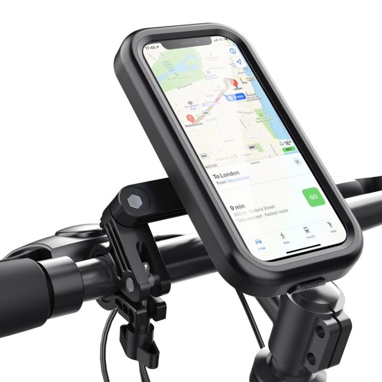 Waterproof Bicycle Cell Phone Holder 360 Rotating Riding Navigation Holder