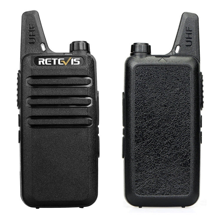 RETEVIS RT22 Hotel Mini Charging Two-Way Wireless Intercom Walkie Talkie