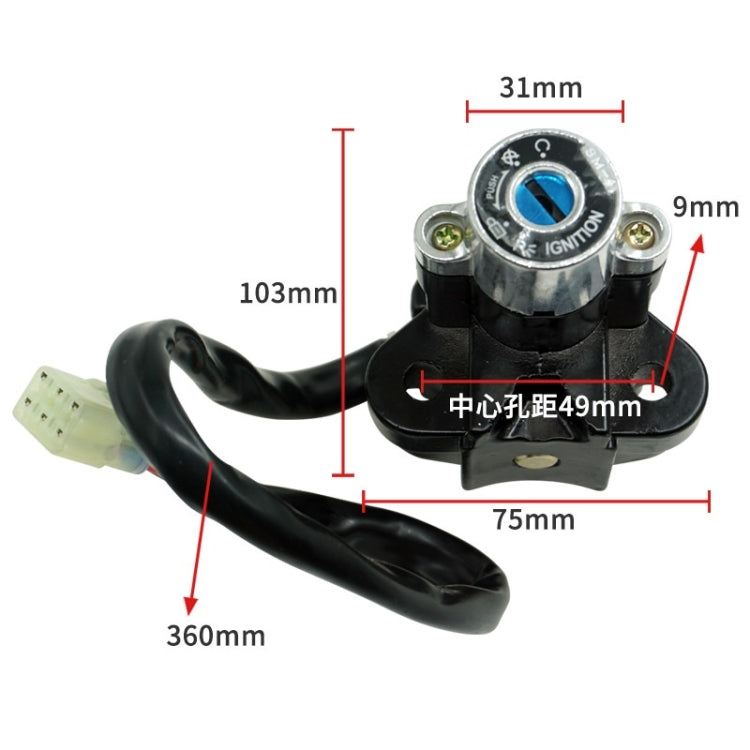 For Suzuki GSX-R600/GSX-R750/GSF600/GSF1200 Ignition Lock