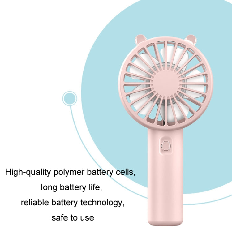 Mini USB Handheld Fan Rechargeable Portable Desktop Phone Holder