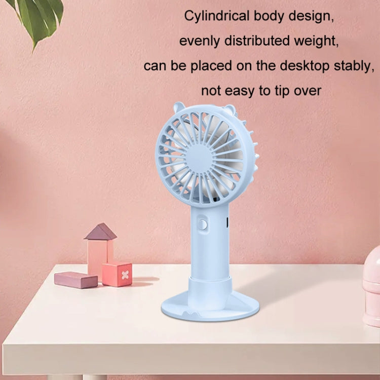 Mini USB Handheld Fan Rechargeable Portable Desktop Phone Holder