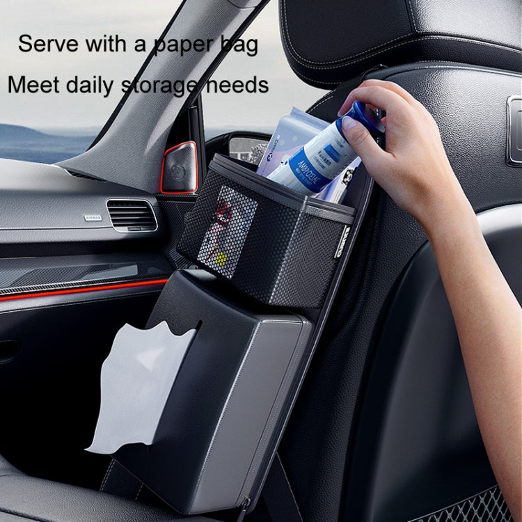 Car Tissue Box Multifunctional Storage Hanging Bag