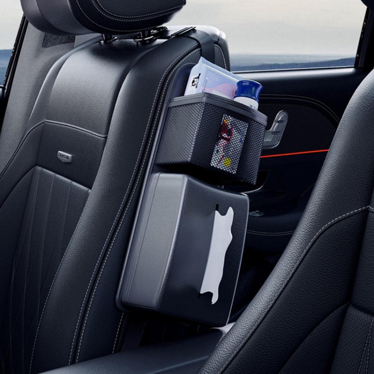 Car Tissue Box Multifunctional Storage Hanging Bag