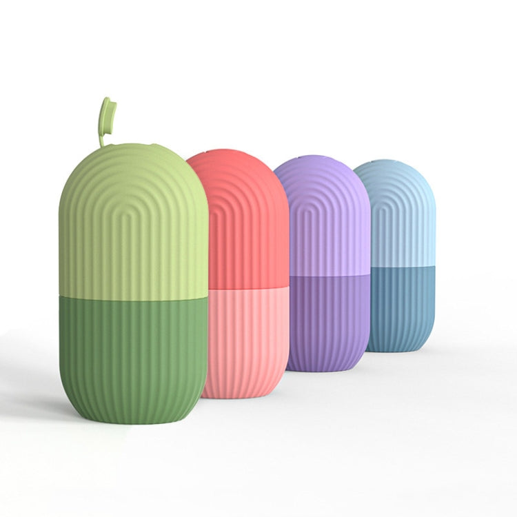 Silicone Wave Pattern Ice Compartment Mould Facial Beauty Massage Pore Shrinking Ice Cube Mold