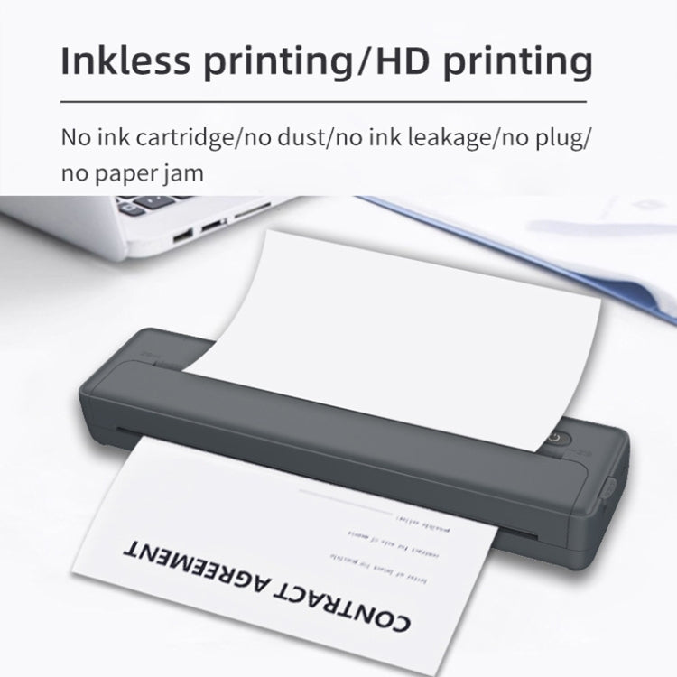 A4-XZ 203DPI A4 Home Portable Smart Wireless Inkless Thermal Printer