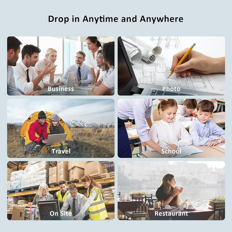 A4-XZ 203DPI A4 Home Portable Smart Wireless Inkless Thermal Printer