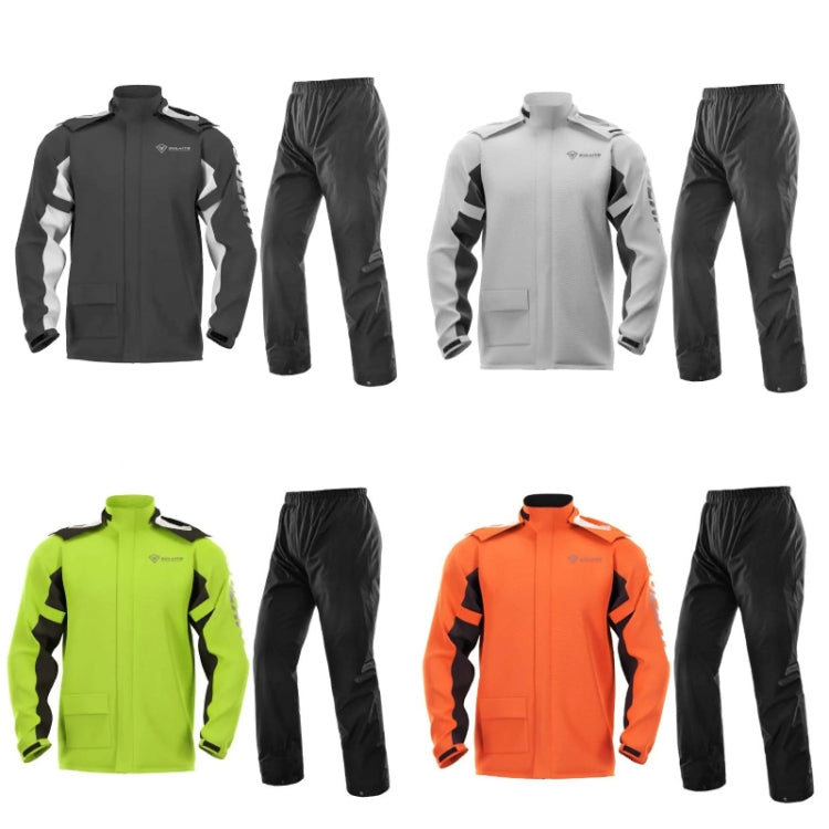 SULAITE Outdoor Motorcycle Riding Full Body Split Raincoat Suit
