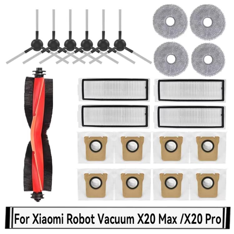 For Xiaomi Robot Vacuum X20 Max Parts Accessories