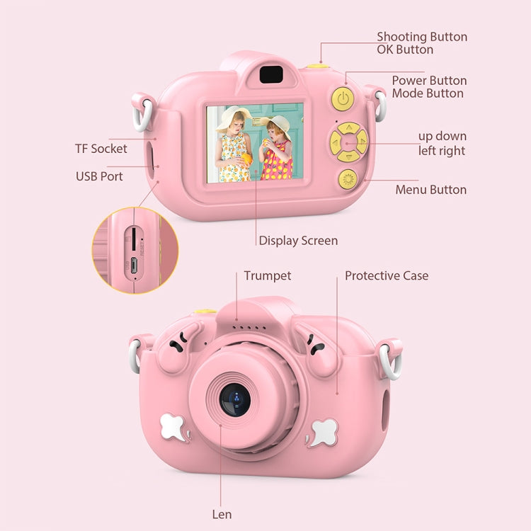 DC501 2.0-Inch 4X Zoom HD Digital Camera Mini Children Photography Camera