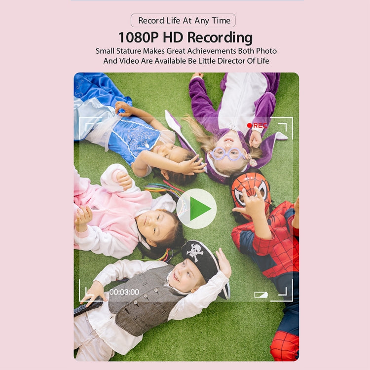 DC501 2.0-Inch 4X Zoom HD Digital Camera Mini Children Photography Camera