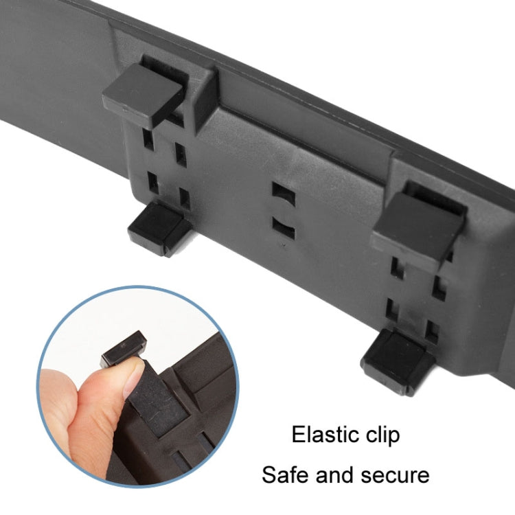 Car Rearview Mirror Snap-on HD Anti-fog Anti-dazzle Wide Angle Curved Mirror